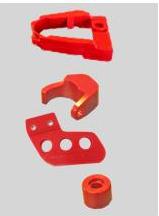 1986/1987 Honda TRX 250R Aftermarket Swingarm New Design Chain Guide Kit